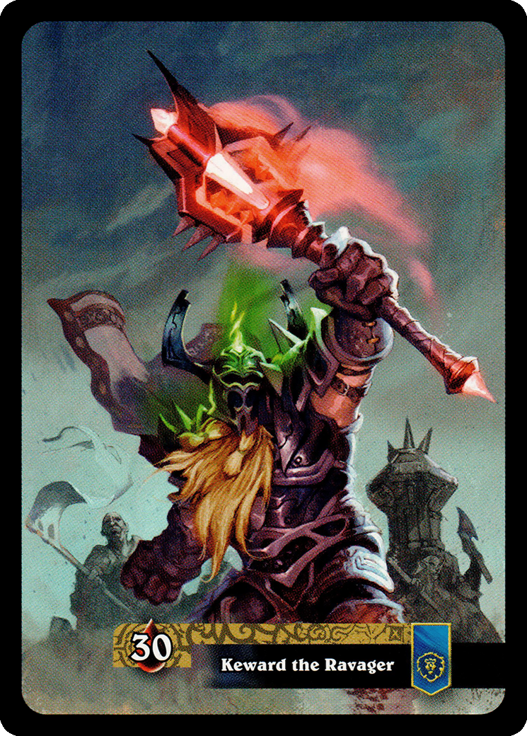 Keward the Ravager 背面